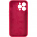 Фото Чехол Silicone Case Full Camera Protective (AA) NO LOGO для Apple iPhone 13 Pro Max (6.7") (Красный / Rose Red) на vchehle.ua