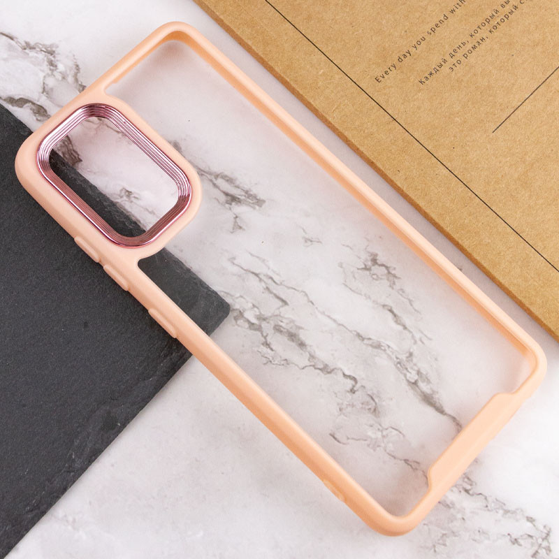 Чехол TPU+PC Lyon Case для Xiaomi Redmi Note 11 (Global) / Note 11S (Pink) в магазине vchehle.ua