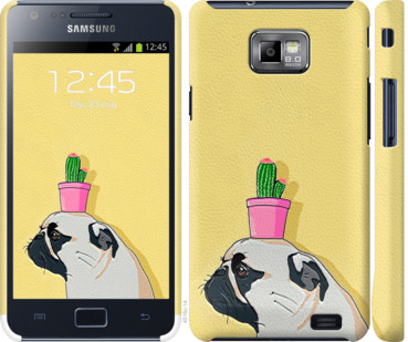 

Чохол Мопс з кактусом на Samsung Galaxy S2 i9100 795347