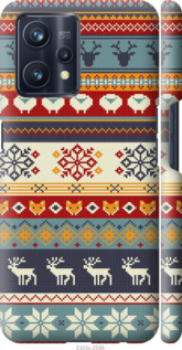 

Чехол Рождественский орнамент для Realme 9 Pro+ 1602656