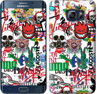 

Чохол Many different logos на Samsung Galaxy S6 Edge Plus G928 278895