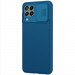Фото Карбоновая накладка Nillkin Camshield (шторка на камеру) для Samsung Galaxy M33 5G (Синий / Blue) в магазине vchehle.ua