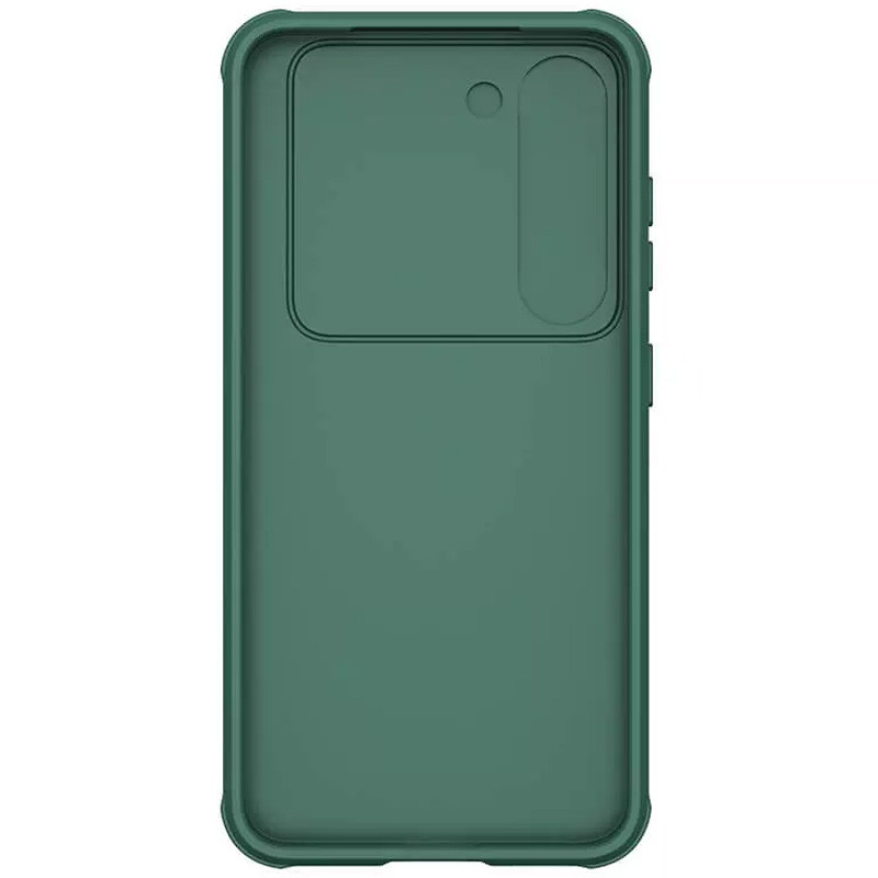 Заказать Карбоновая накладка Nillkin Camshield (шторка на камеру) для Samsung Galaxy S23+ (Зеленый / Deep Green) на vchehle.ua