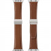 Фото Ремінець Dux Ducis Genuine Leather для Apple Watch 42(ser.1-3)/44/45/46/49mm (Brown) на vchehle.ua