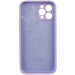 Чехол Silicone Case Full Camera Protective (AA) для Apple iPhone 12 Pro Max (6.7") (Сиреневый / Lilac) в магазине vchehle.ua