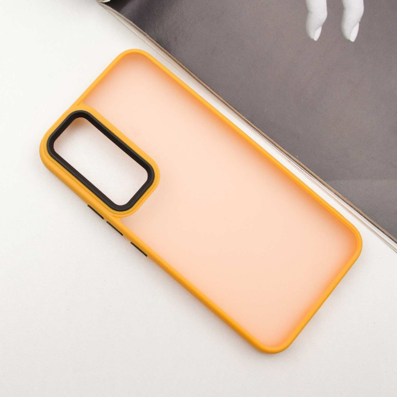 Фото Чохол TPU+PC Lyon Frosted на Samsung Galaxy A54 5G (Orange) на vchehle.ua