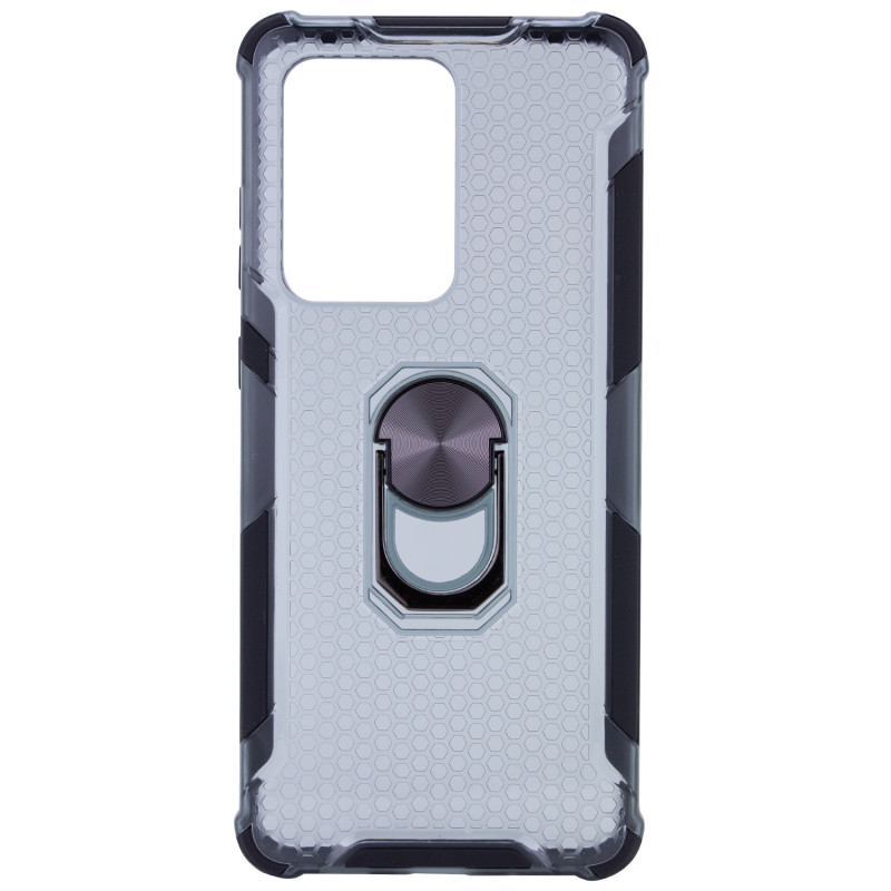 

Ударопрочный чехол Honeycomb Ring для Samsung Galaxy S20 Ultra (Черный) 873732