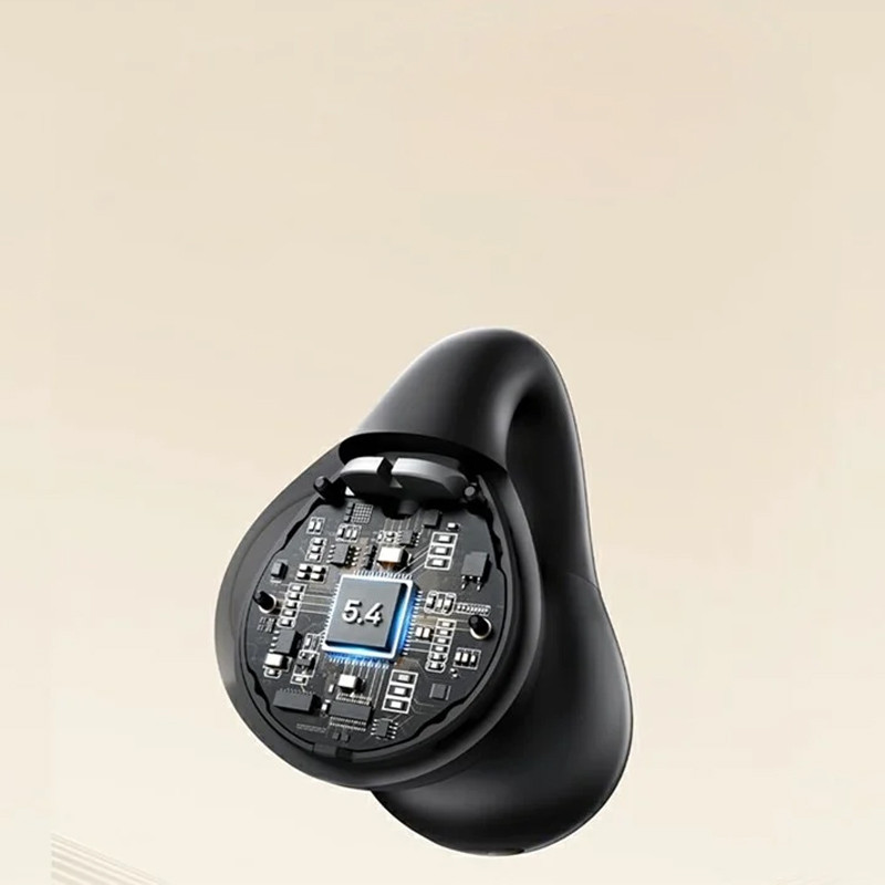 Купити Бездротові TWS навушники Baseus OS Bass 15 Clip Open-Ear (A00079500) (Cluster Black) на vchehle.ua