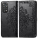Фото Шкіряний чохол-книжка Art Case з візитницею на Xiaomi Redmi Note 11 (Global) / Note 11S (Чорний) на vchehle.ua
