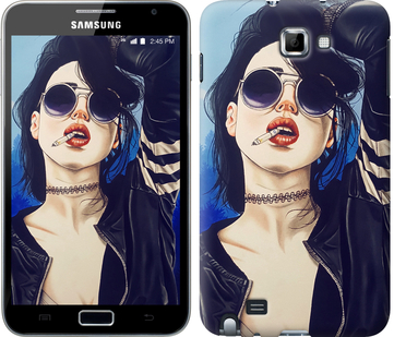 

Чехол Девушка на стиле для Samsung Galaxy Note i9220 643647