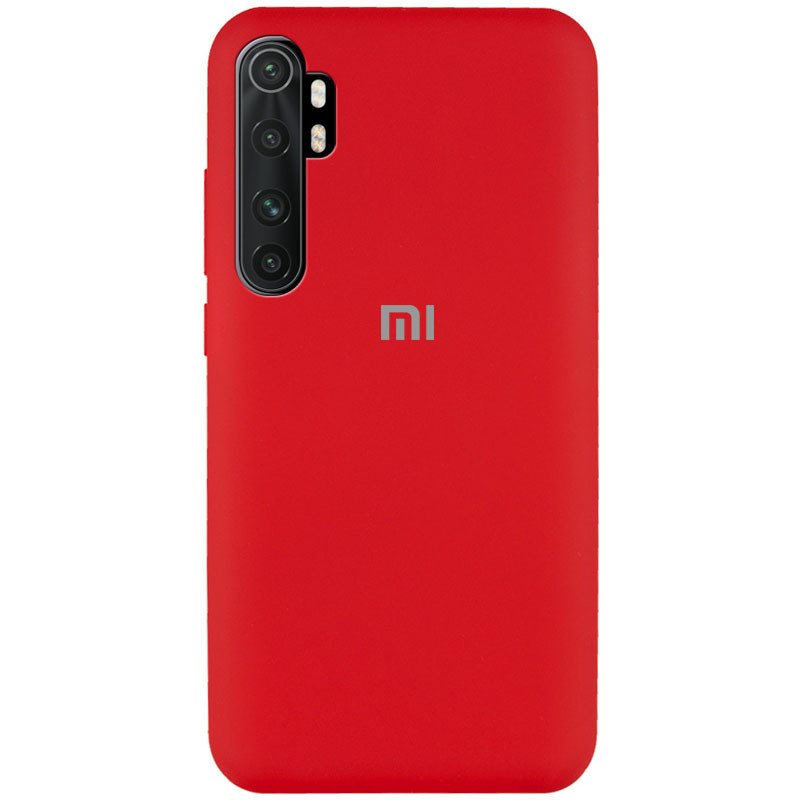 

Чехол Silicone Cover Full Protective (AA) для Xiaomi Mi Note 10 Lite (Красный / Dark Red) 909788