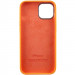 Чехол Silicone Case Metal Buttons (AA) для Apple iPhone 14 (6.1") (Оранжевый / Marigold) в магазине vchehle.ua