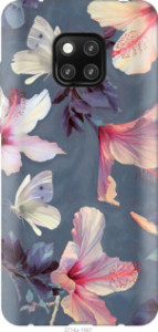 Чехол Нарисованные цветы для Xiaomi Poco X3