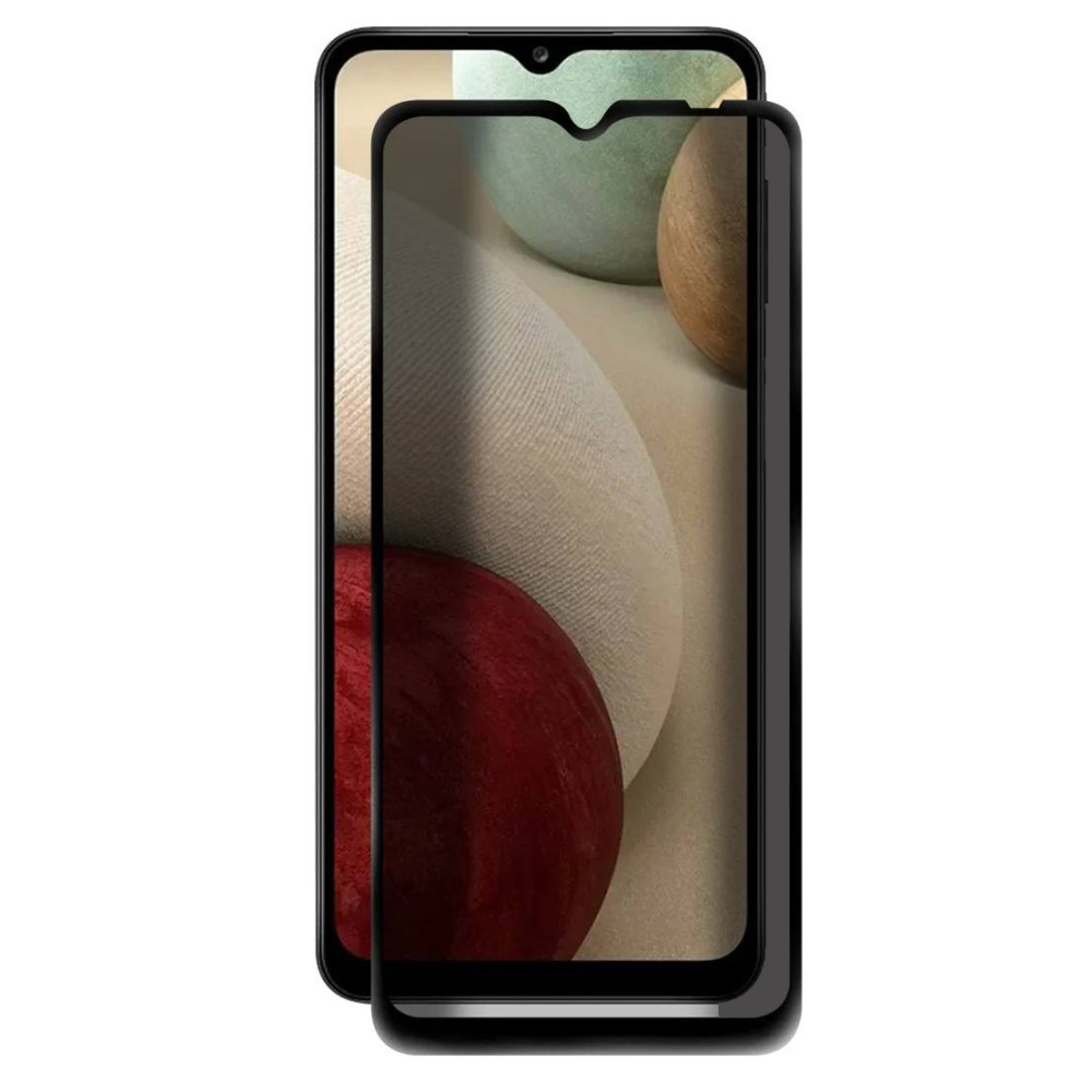 Защитное стекло Privacy 5D (full glue) для Samsung Galaxy A02s / M02s / M02 / A02 /A03s/A03 Core/A03