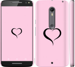 Чехол Сердце 1 для Motorola Moto X Style