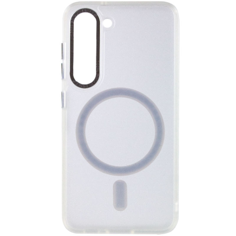 Фото Чохол TPU Lyon frosted with Magnetic Safe на Samsung Galaxy S23+ (White) на vchehle.ua