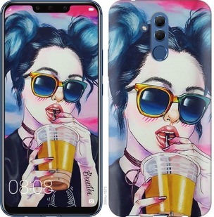 

Чохол Арт-дівчина в окулярах на Huawei Mate 20 Lite 667387
