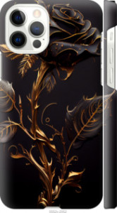 Чохол Троянда 3 на iPhone 12