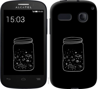 

Чохол Космос в банку на Alcatel One Touch Pop C3 4033D 729247