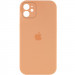 Чехол Silicone Case Full Camera Protective (AA) для Apple iPhone 12 (6.1") (Оранжевый / Cantaloupe)