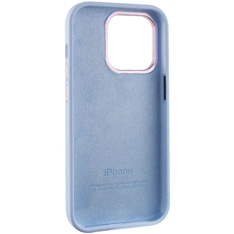 Замовити Чохол Silicone Case Metal Buttons (AA) на Apple iPhone 14 Pro (6.1") (Блакитний / Cloud Blue) на vchehle.ua