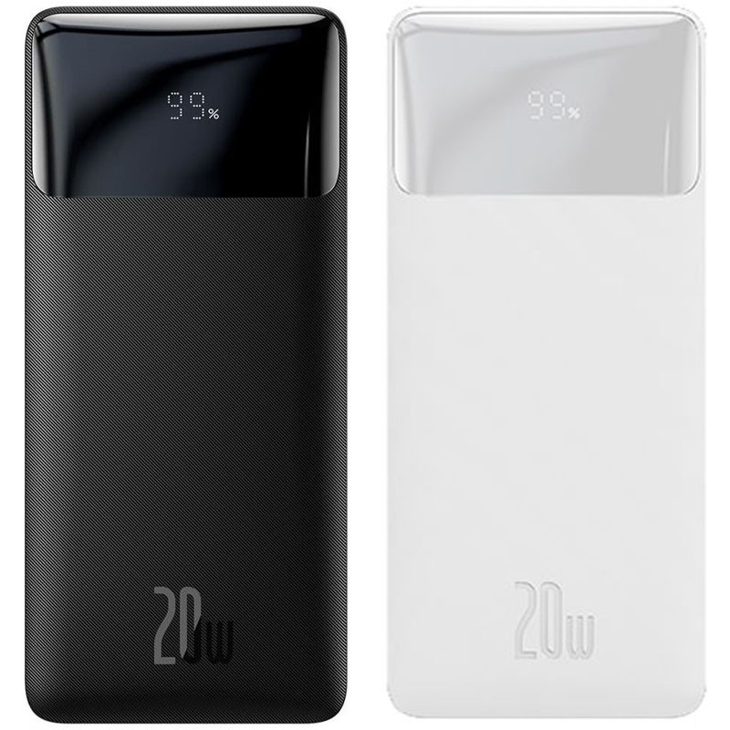 Портативное ЗУ Baseus Bipow Digital Display 20W 10000 mAh (PPDML-L)