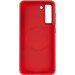 Фото TPU чехол Bonbon Metal Style with Magnetic safe для Samsung Galaxy S22 (Красный / Red) в магазине vchehle.ua