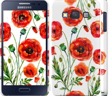 

Чохол Намальовані маки на Samsung Galaxy A3 A300H 743797