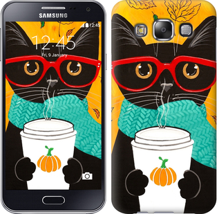 

Чехол Осенний кот для Samsung Galaxy E5 E500H 580852