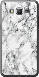 Чехол Мрамор белый для Samsung Galaxy Grand Prime G530H