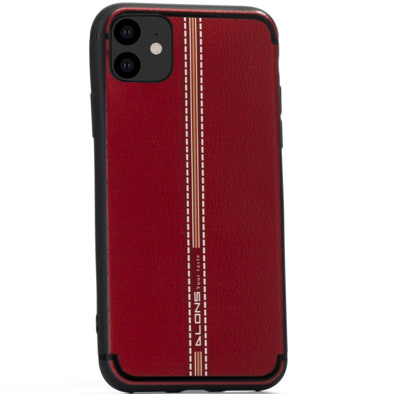 

TPU чехол DLONS Lenny Series для Apple iPhone 11 (6.1") (Красный) 767167