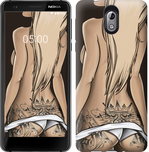 

Чехол Девушка с татуировкой для Nokia 3.1 670695