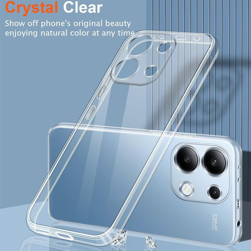 Купить TPU чехол Epic Transparent 1,5mm Full Camera для Xiaomi Redmi Note 13 4G (Бесцветный (прозрачный)) на vchehle.ua