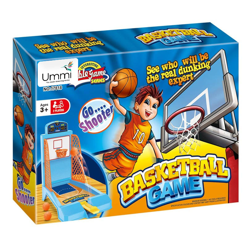 Настольная интерактивная игра Ummi 17818 Basketball Game (Blue) в магазине vchehle.ua