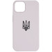 Чохол Silicone Case Patriot series на Apple iPhone 14 (6.1") (White)