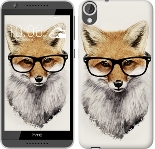 

Чехол Лис в очках для HTC Desire 820 634323