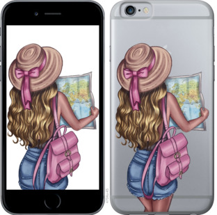 

Чохол Дівчина з картою на Sony Xperia E3 D2202 847173