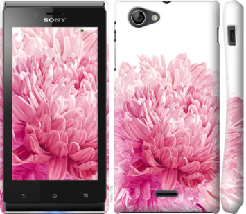 

Чехол Хризантема для Sony Xperia J ST26i 844384