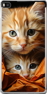 Чехол Котики 2 для Huawei Ascend P8