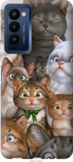 

Чехол коты для TECNO Camon 18 1395749