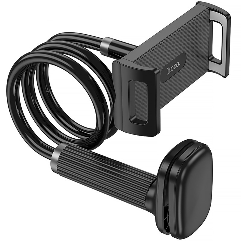 Фото Підставка для телефону/планшета Hoco HD10 Bamboo lazy stand (Black) в маназині vchehle.ua