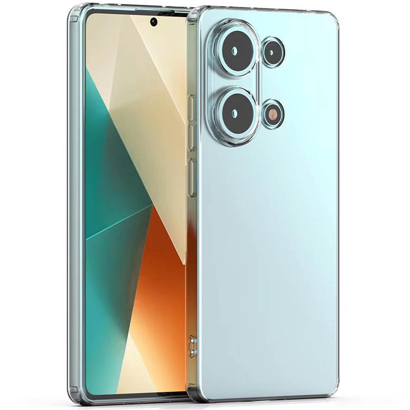 TPU чехол Epic Transparent 1,5mm Full Camera для Xiaomi Redmi Note 13 Pro 4G/Poco M6 Pro 4G/Note 14S (Бесцветный (прозрачный)) в магазине vchehle.ua