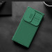 Купити Карбонова накладка Nillkin CamShield Pro Magnetic на Samsung Galaxy S24 Ultra (Deep Green) на vchehle.ua