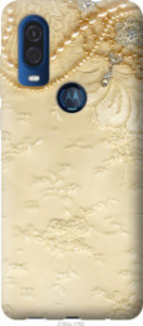 Чехол Кружевной орнамент для Motorola One Vision