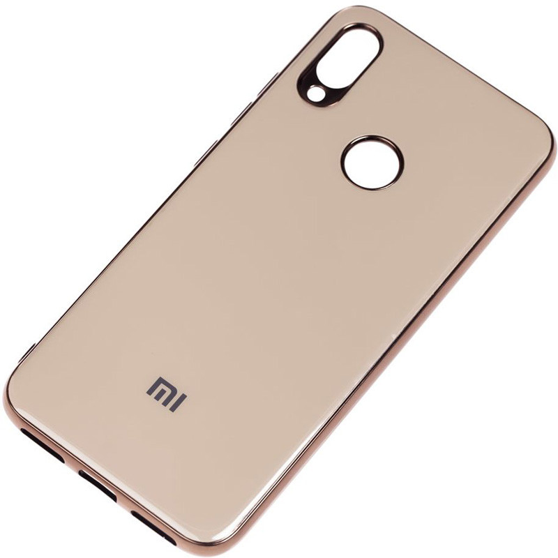 

TPU чохол GLOSSY LOGO для Xiaomi Redmi Note 7 (Золотий) 713707