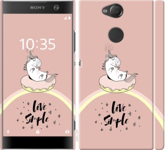 

Чехол Единорожка в пончике для Sony Xperia XA2 H4113 719379