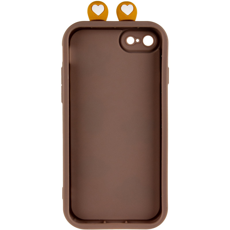 Фото Чехол TPU Toys Case with Ears для Apple iPhone 7 / 8 / SE (2020) / SE (2022) (4.7") (Brown) в магазине vchehle.ua