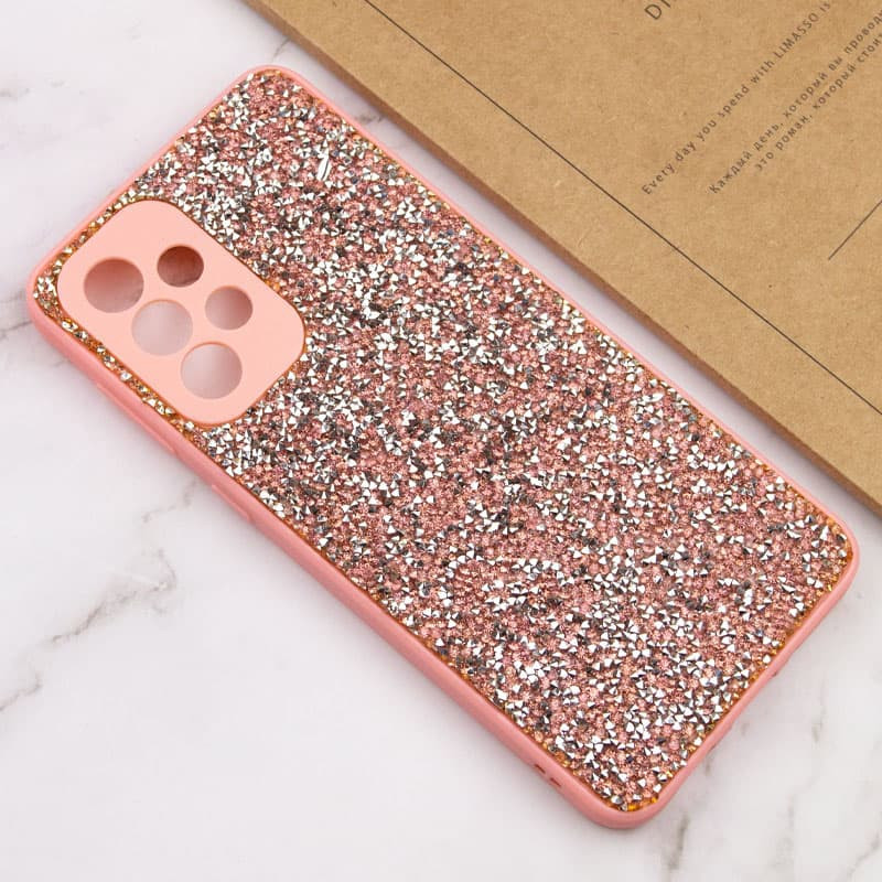 TPU+PC чехол Diamond Full Camera для Samsung Galaxy A53 5G (Pink) в магазине vchehle.ua