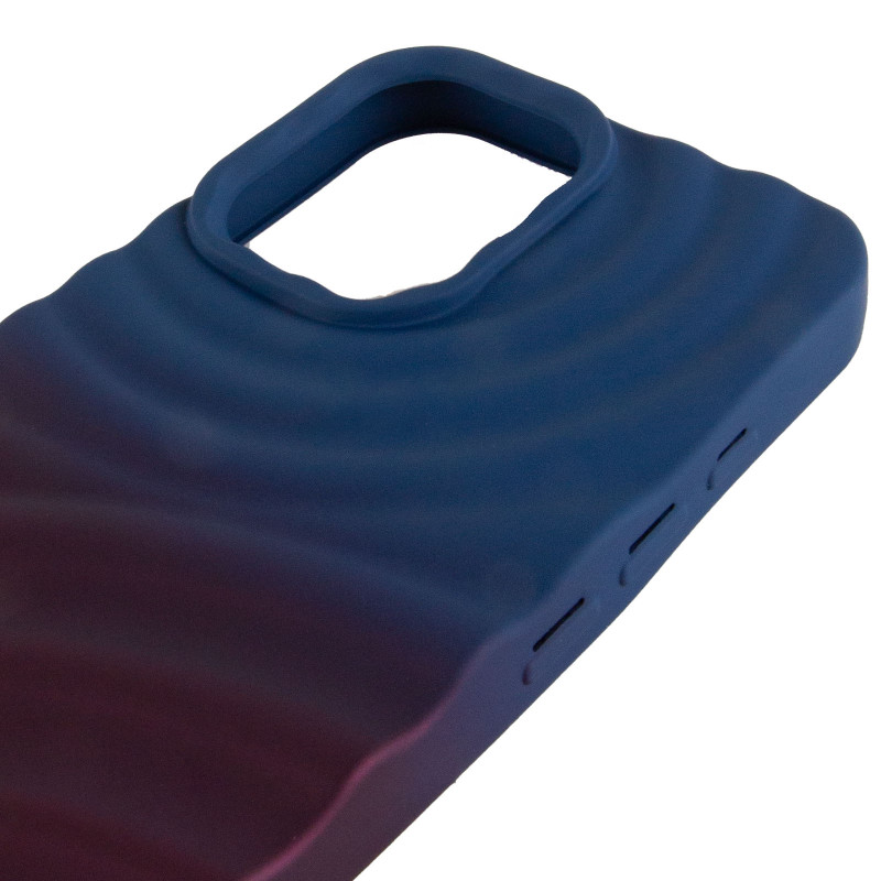 Чехол TPU ColorWave для Apple iPhone 16 (6.1") (Navy Blue / Plum) в магазине vchehle.ua