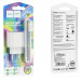 Заказать СЗУ Hoco C109A Fighter QC3.0 18W (1USB-A) + кабель USB to MicroUSB (White) на vchehle.ua